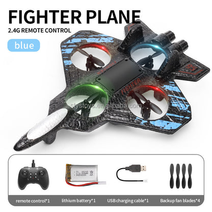 LED Foam RC Jet Fighter Drone