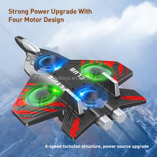 LED Foam RC Jet Fighter Drone