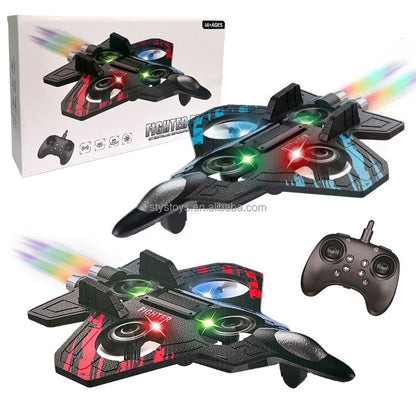 LED Foam RC Jet Fighter Drone