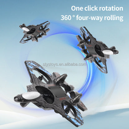 LED Foam RC Jet Fighter Drone