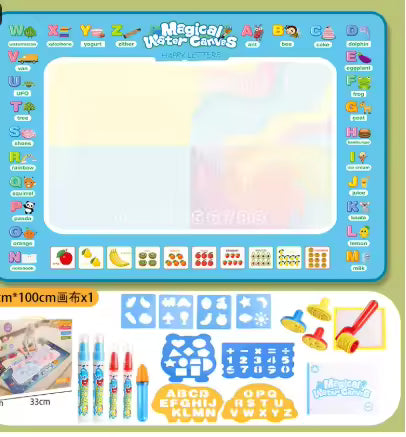 Cartoon Water Drawing Mat – 150x100 cm